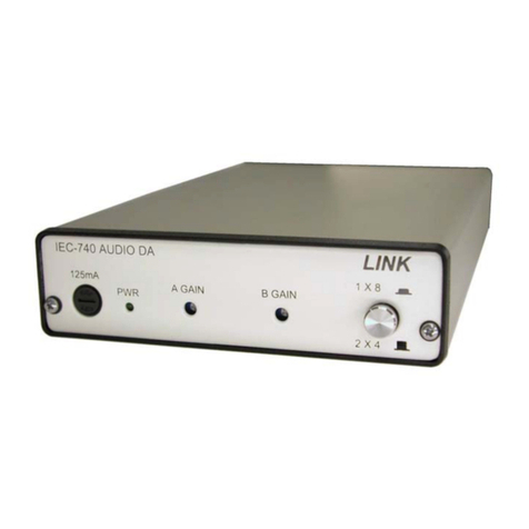 Link electronics 700 Series User manual