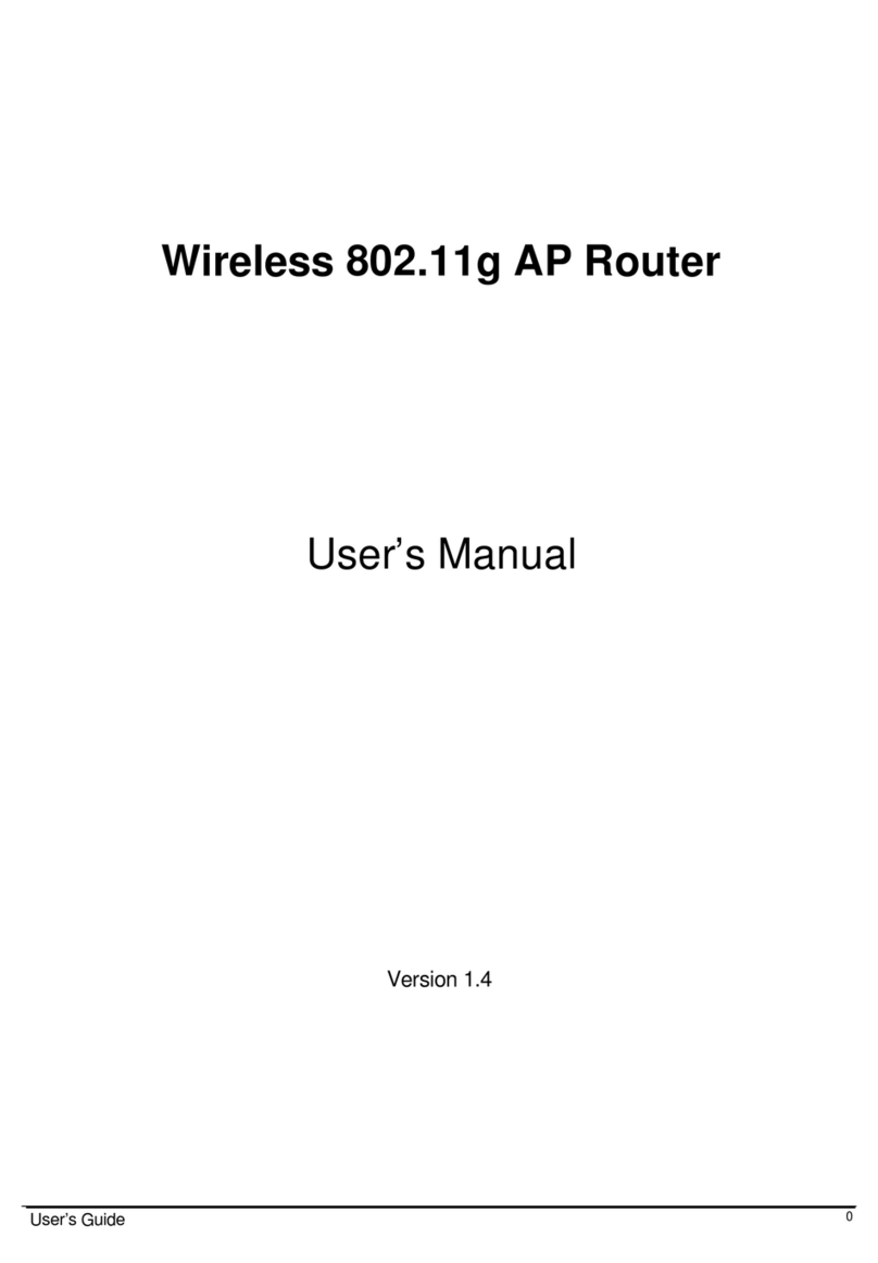 Link electronics Wireless 802.11g AP Router user manual