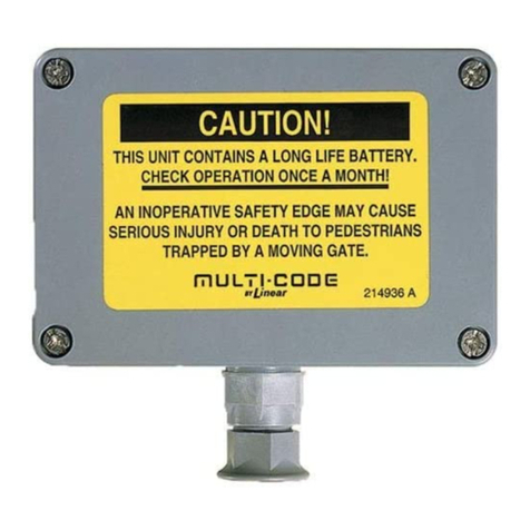 Linear 3022 User manual