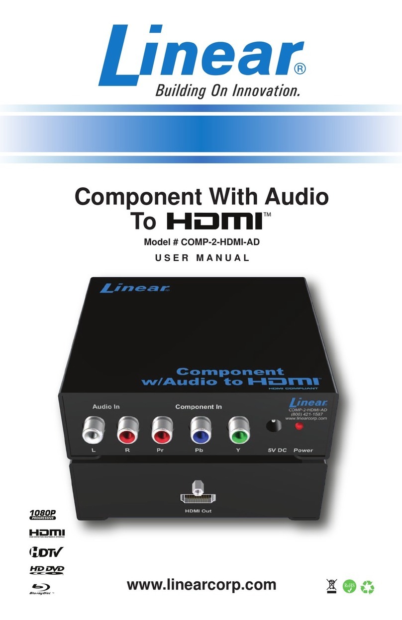 Linear COMP-2-HDMI-AD User manual