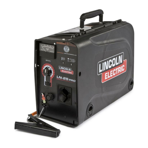 Lincoln Electric LN-25 PRO IM901-A Operator's manual