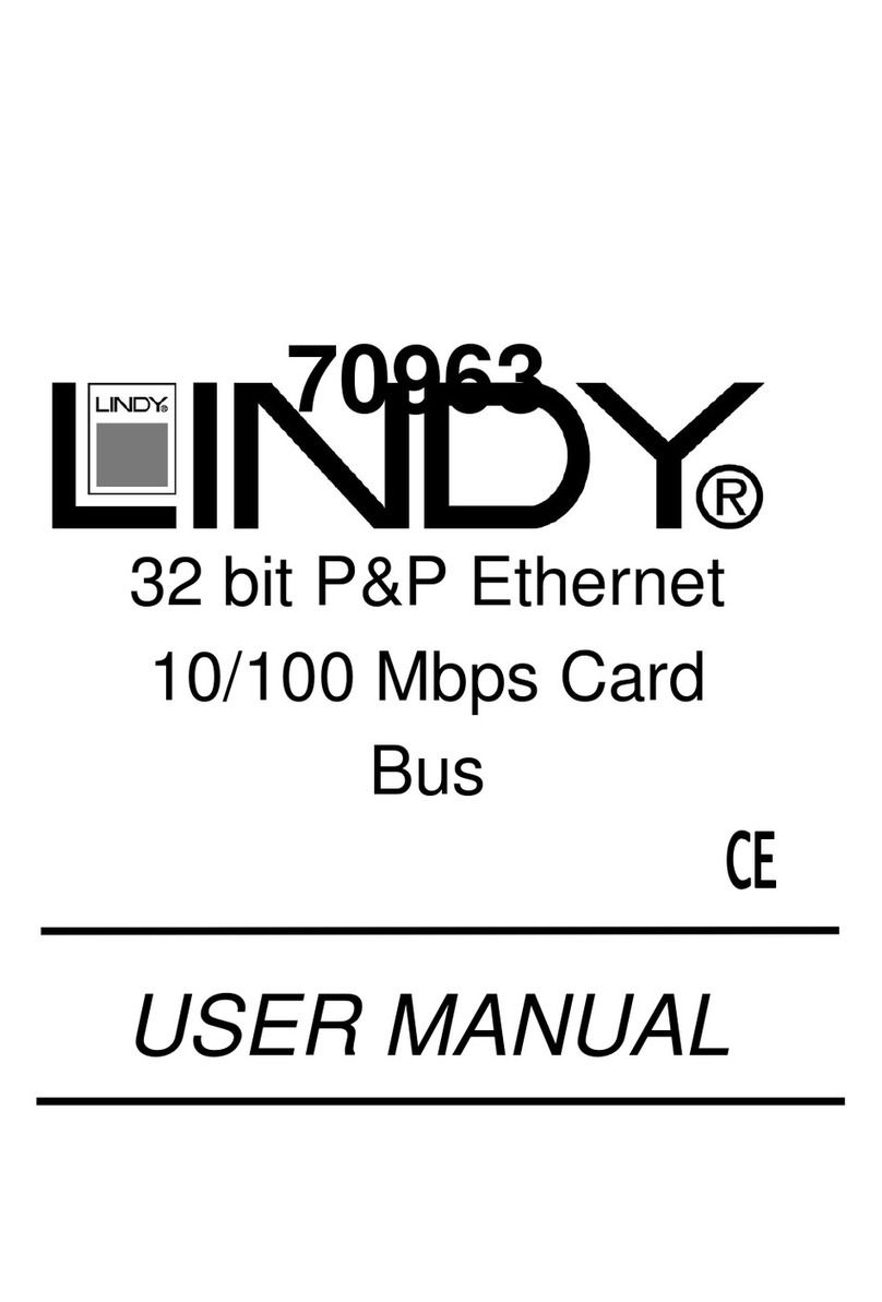 Lindy 70963 user manual