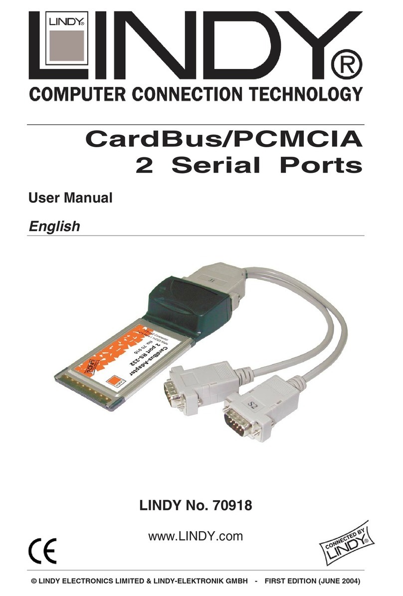 Lindy 70918 user manual