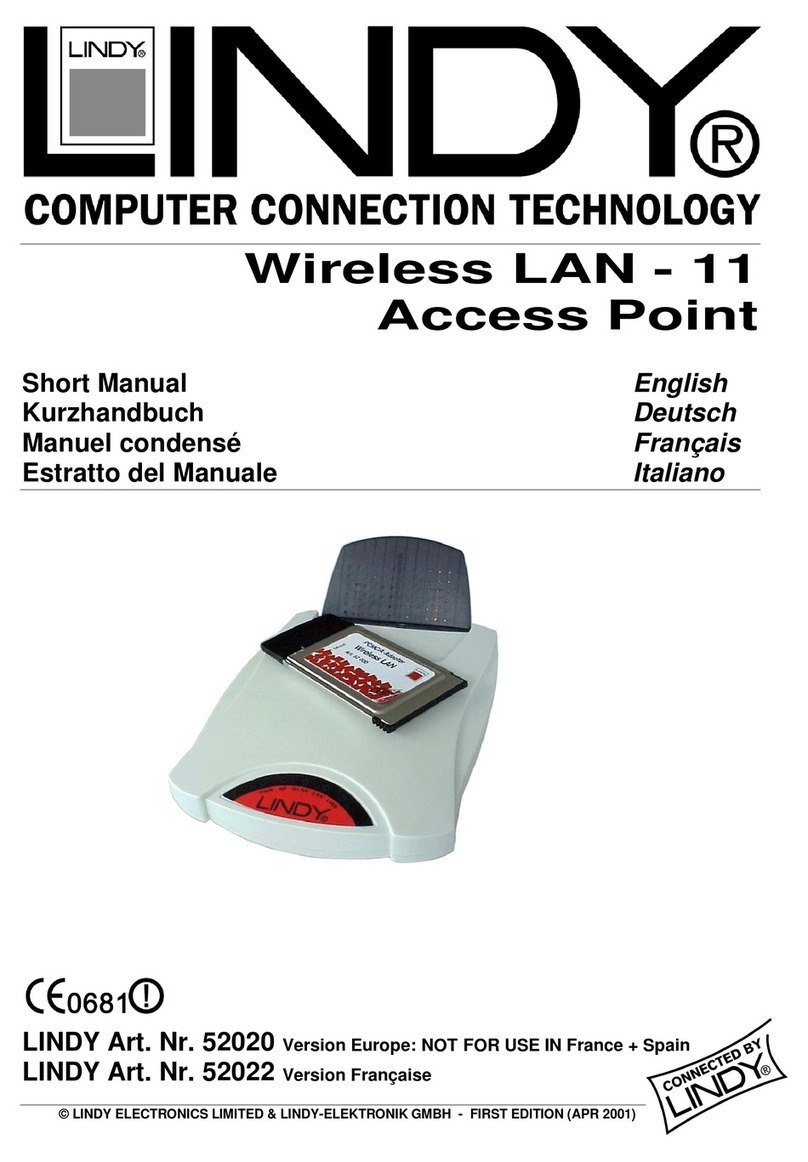 Lindy 52022 Short manual