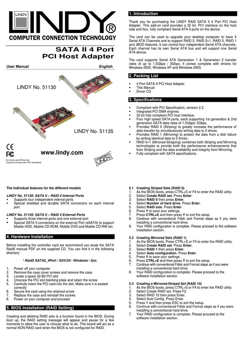 Lindy 51135 user manual