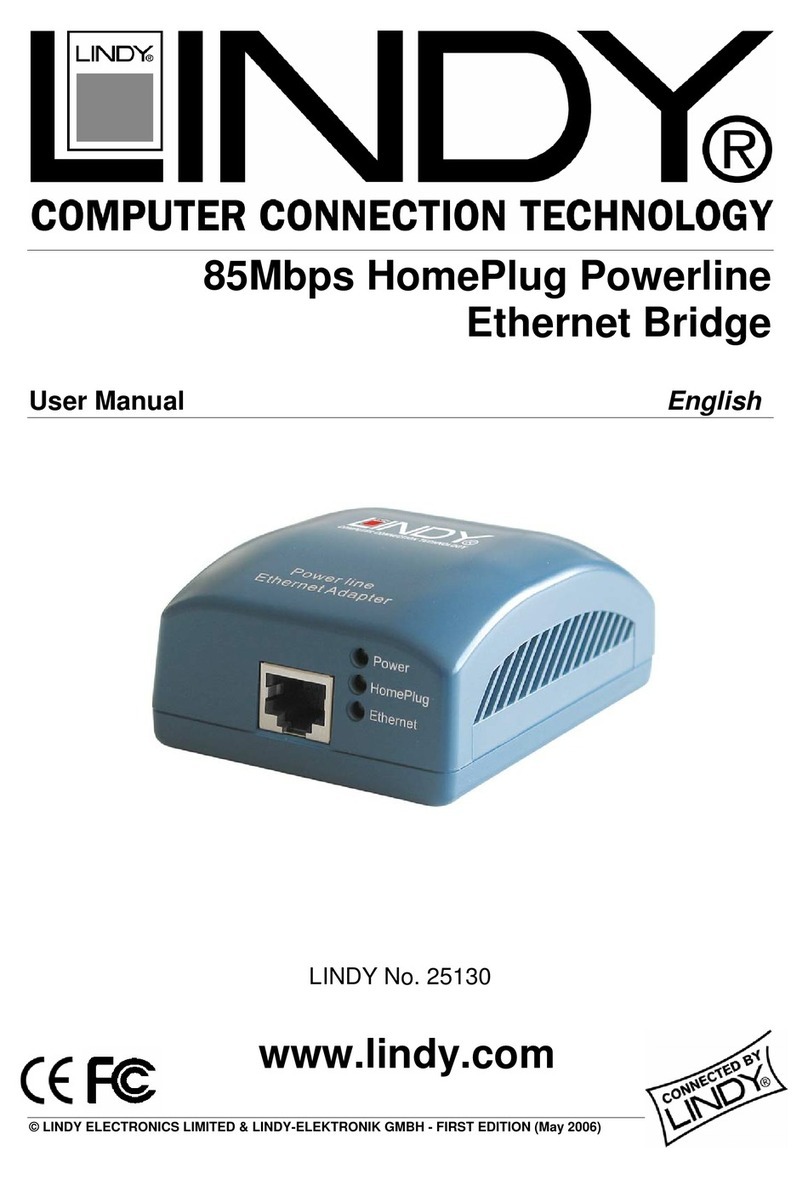 Lindy 25130 User manual
