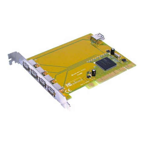 Lindy USB 2.0 4+1 Port PCI Card 51084 user manual
