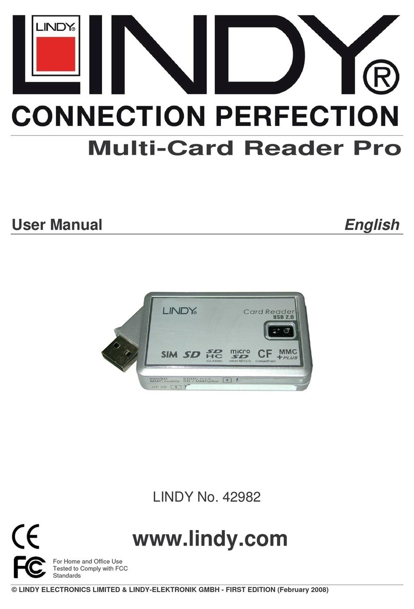 Lindy Network Adapter 42982V0 user manual