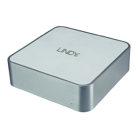 Lindy Mini NAS Enclosure SATA & IDE 42808 User manual Lindy Mini NAS Enclosure SATA & IDE 42808 User manual