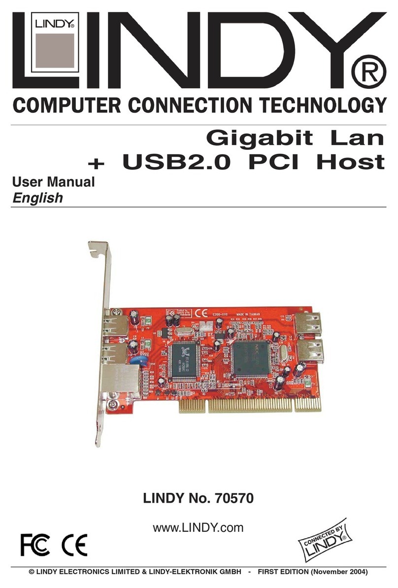 Lindy 70570 user manual