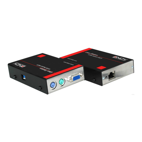 Lindy KVM EXTENDER 32357 user manual