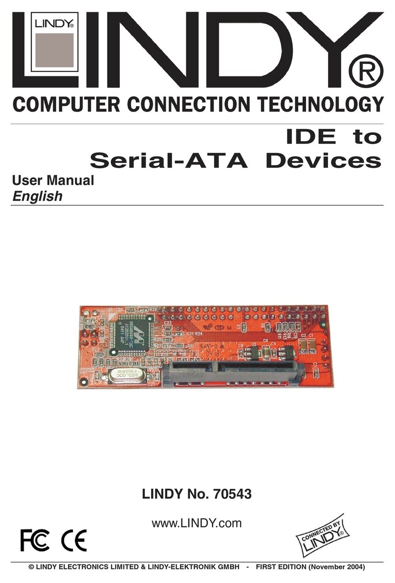 Lindy 70543 user manual