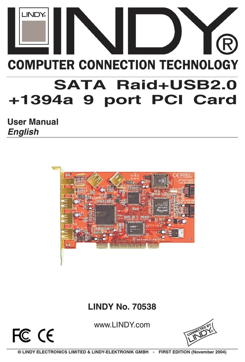 Lindy 70538 user manual