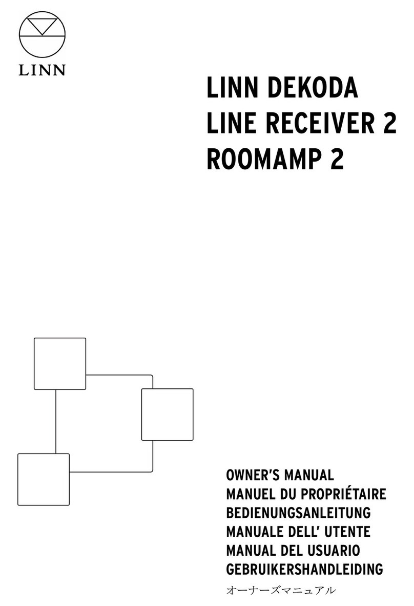 Linn KNEKT ROOMAMP 2 owner's manual Linn KNEKT ROOMAMP 2 owner's manual
