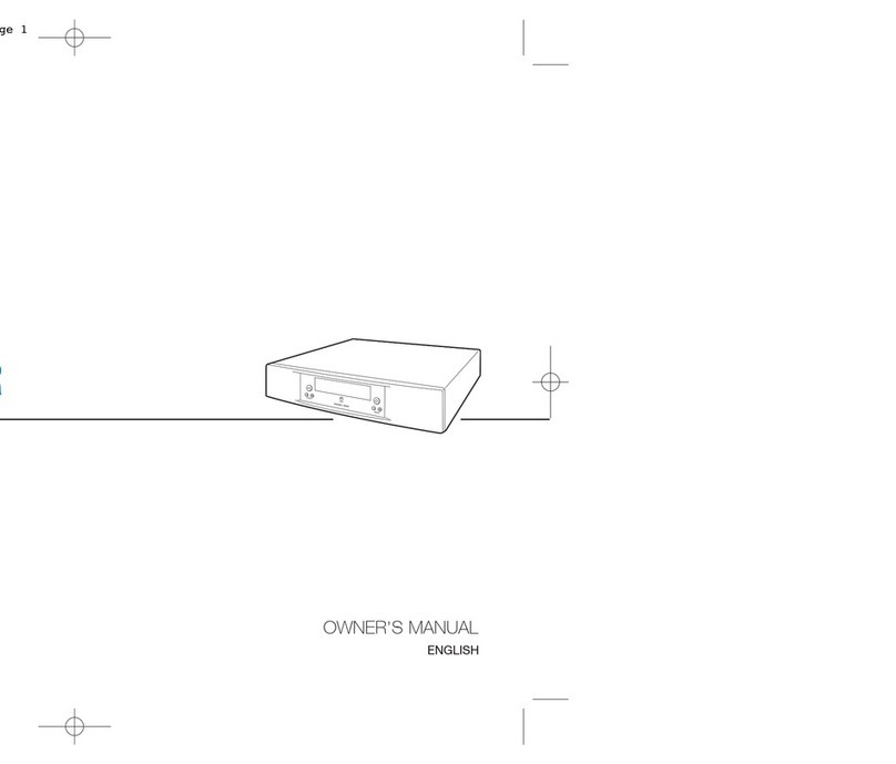 Linn FM/AM/DAB TUNER owner's manual