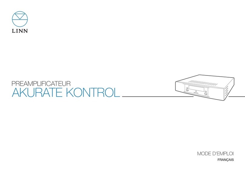 Linn Akurate Kontrol Pre-Amplifier Assembly instructions Linn Akurate Kontrol Pre-Amplifier Assembly instructions