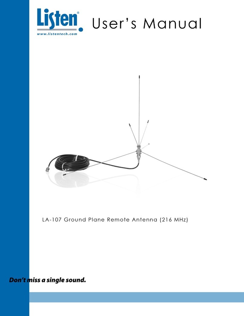 Listen Technologies LA-107 user manual