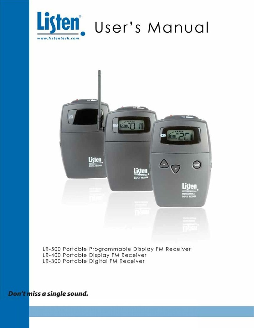 Listen Technologies LR-300 user manual