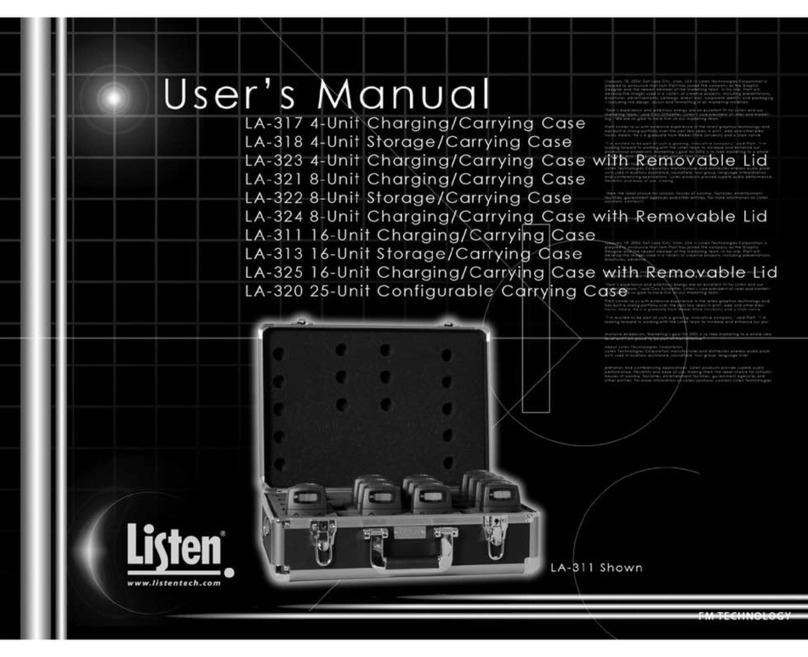 Listen Technologies LA-311 user manual