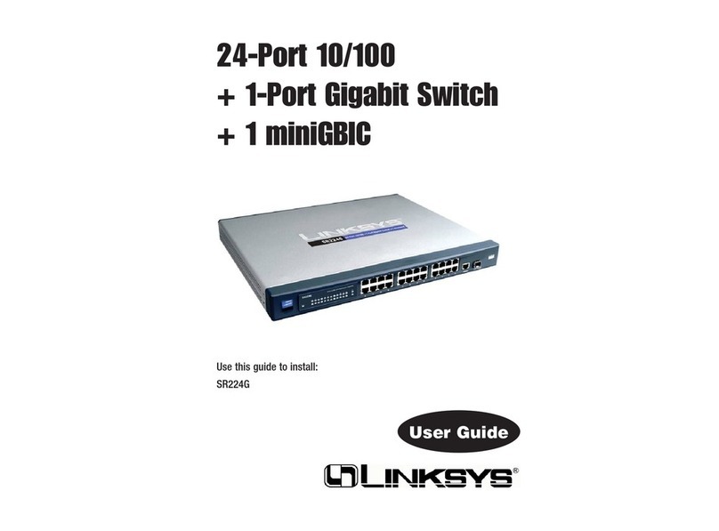 Linksys SR2246 User manual