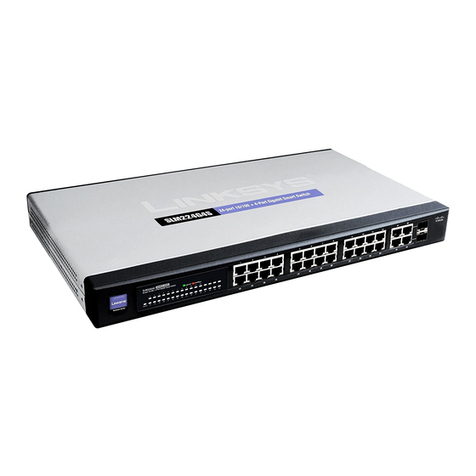 Linksys SLM224G4S User manual Linksys SLM224G4S User manual