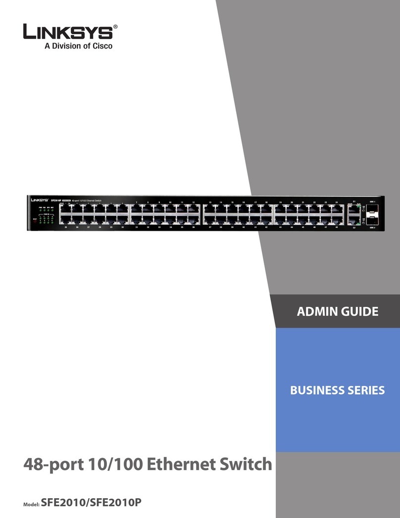Linksys SFE2010 Manual