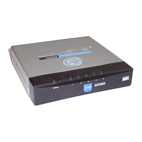 Linksys SD2005 user guide
