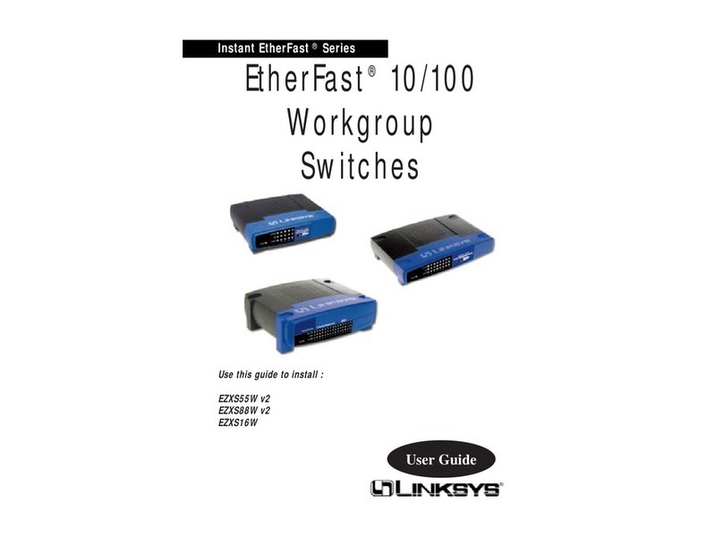 Linksys EtherFast EZXS55W v2 User manual
