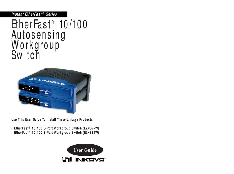 Linksys EZXS55W - EtherFast 10/100 Workgroup Switch user guide Linksys EZXS55W - EtherFast 10/100 Workgroup Switch user guide