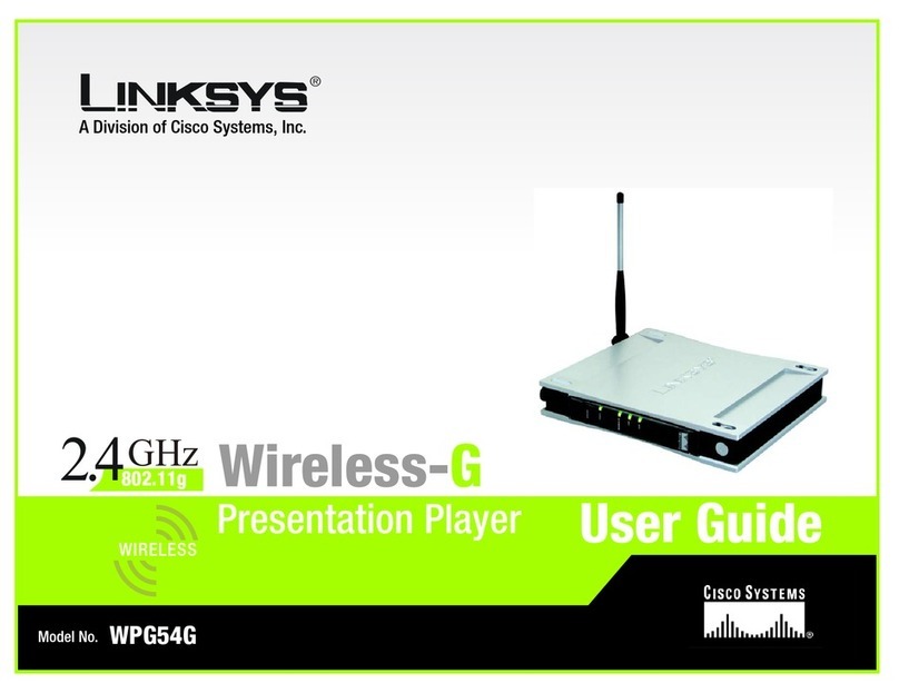 Linksys WPG54G User manual