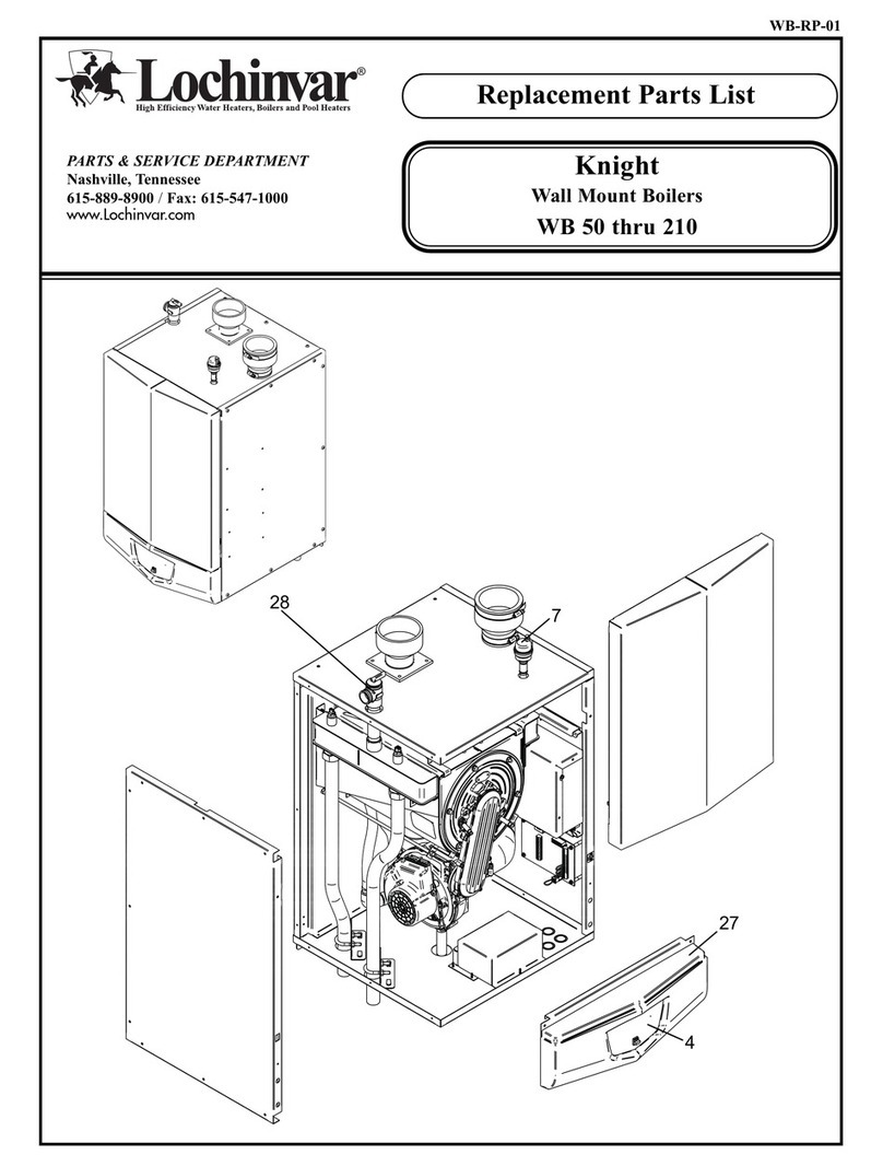 Lochinvar Knight WB 50 thru 210 Application guide