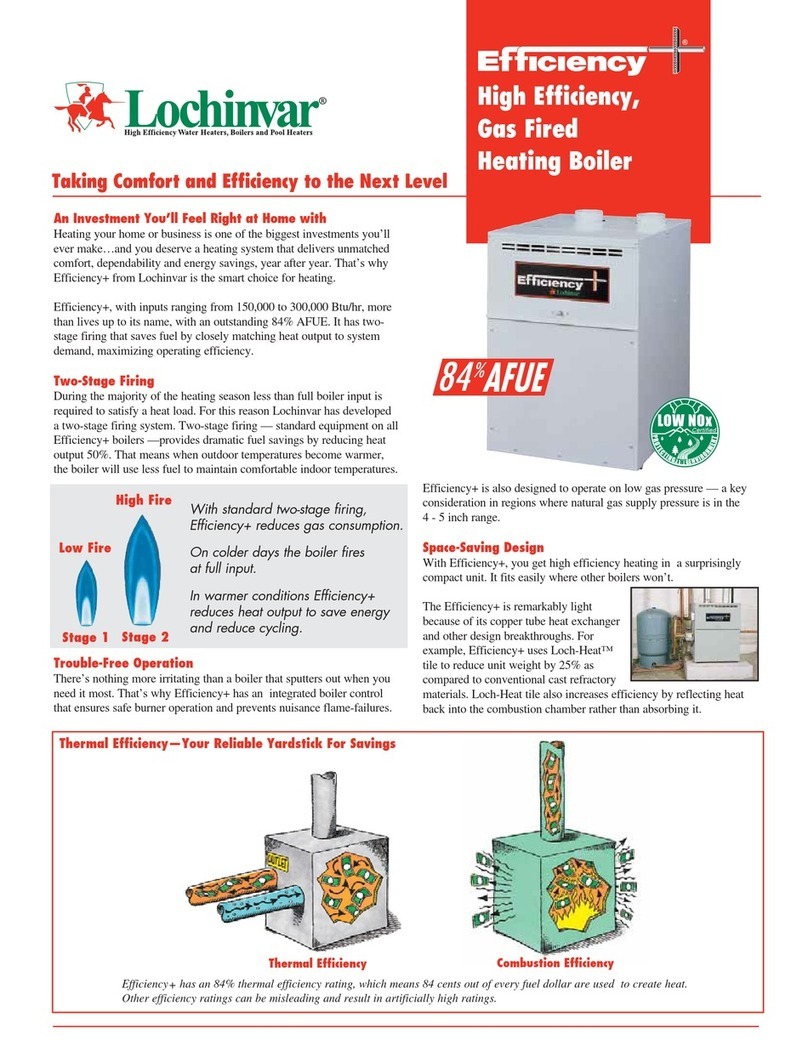 Lochinvar EFFICIENCY+ E B N 150 Specifications