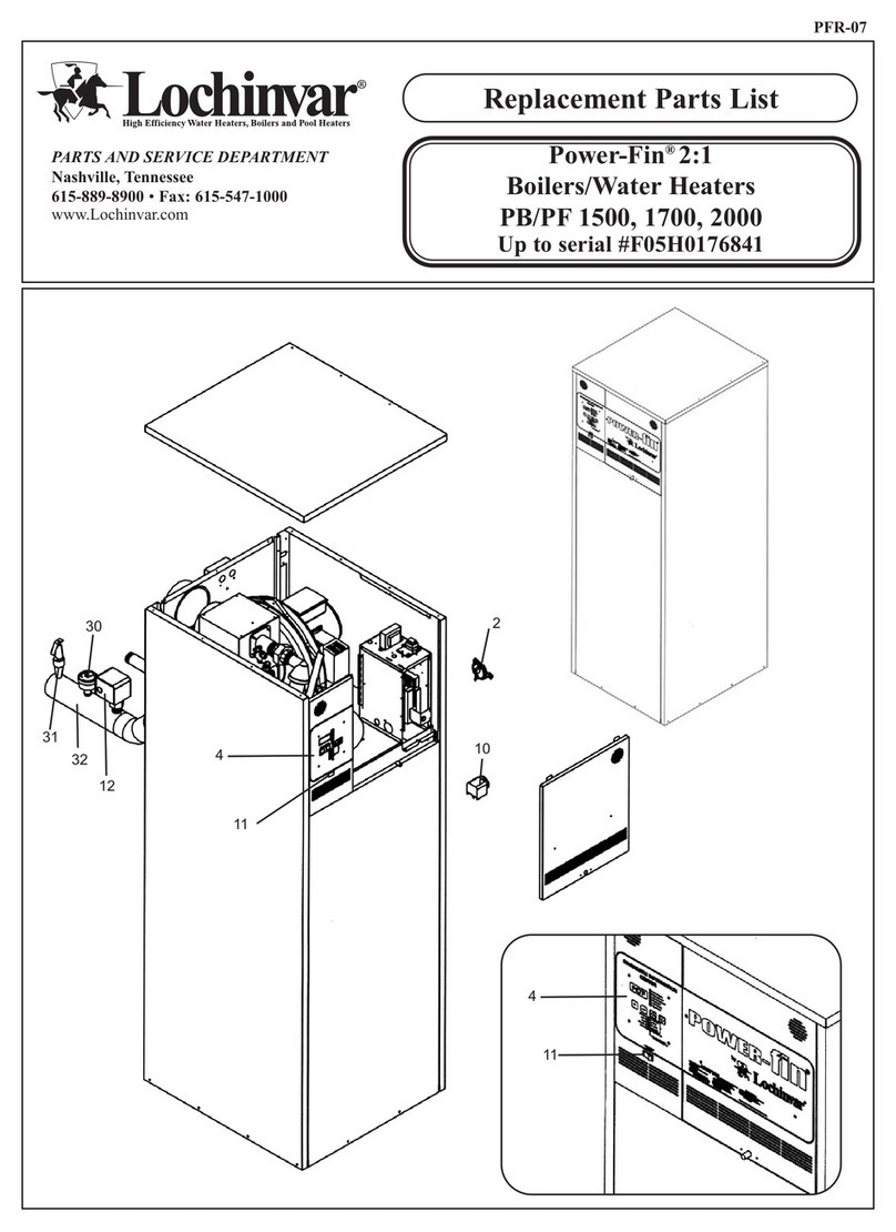 Lochinvar Power-Fin PF 1500 Application guide