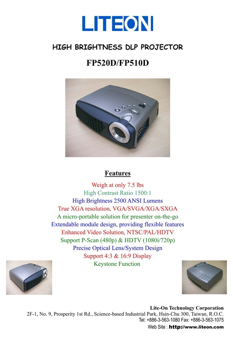LiteOn FP510D Specification sheet