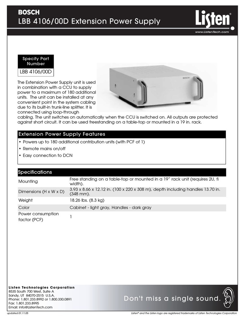 Listen Technologies LBB 400D User manual
