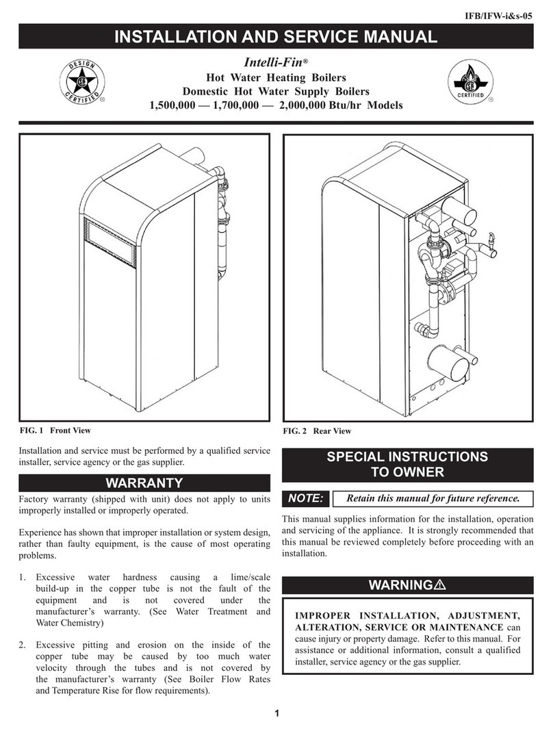 Intelli-Fin 0 Installation and service manual
