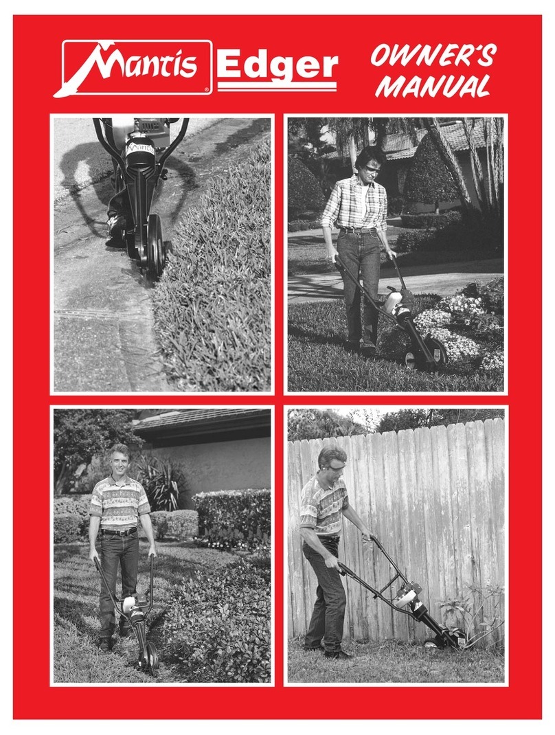 Mantis Edger owner's manual