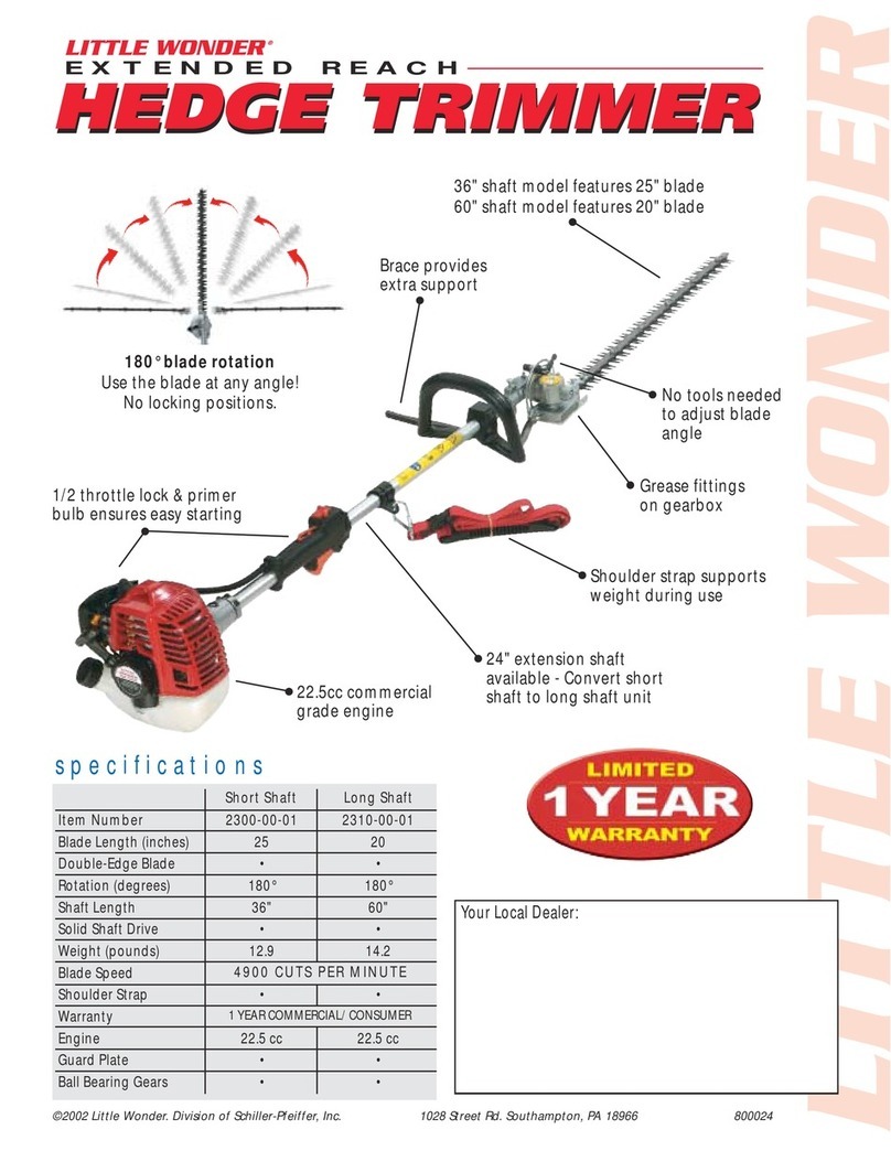 Little Wonder Extended Reach User manual