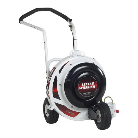 Little Wonder MAXIMUM OUTPUT BLOWER Original instruction manual