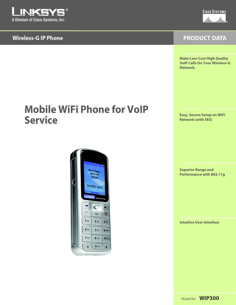 Linksys WIP300 - iPhone Wireless VoIP Phone Product data