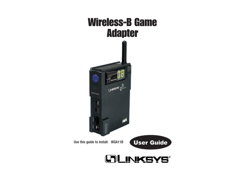 Linksys WGA11B user guide
