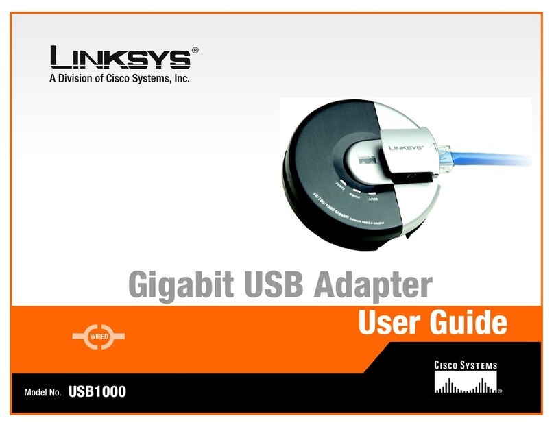 Linksys USB1000 user guide
