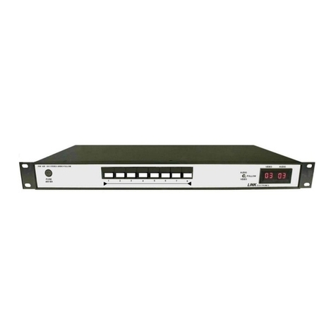 Link electronics PAF-820 User manual