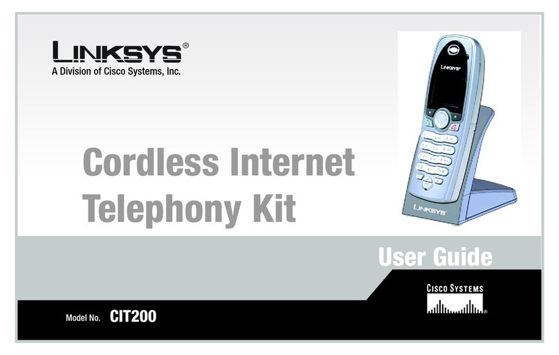 Linksys CIT200 - iPhone USB VoIP Wireless Phone user guide