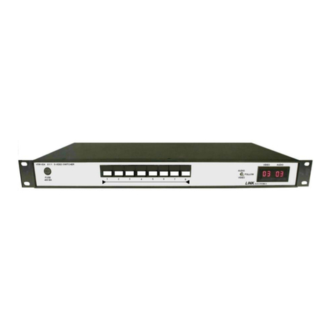 Link electronics VSW-824 User manual