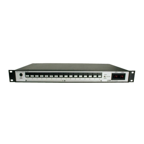 Link electronics VSW-822 Specification sheet