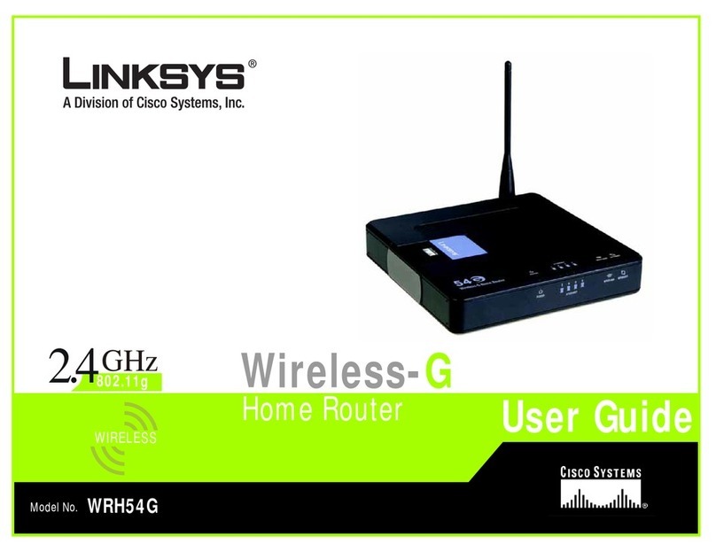 Linksys WRH54G user guide