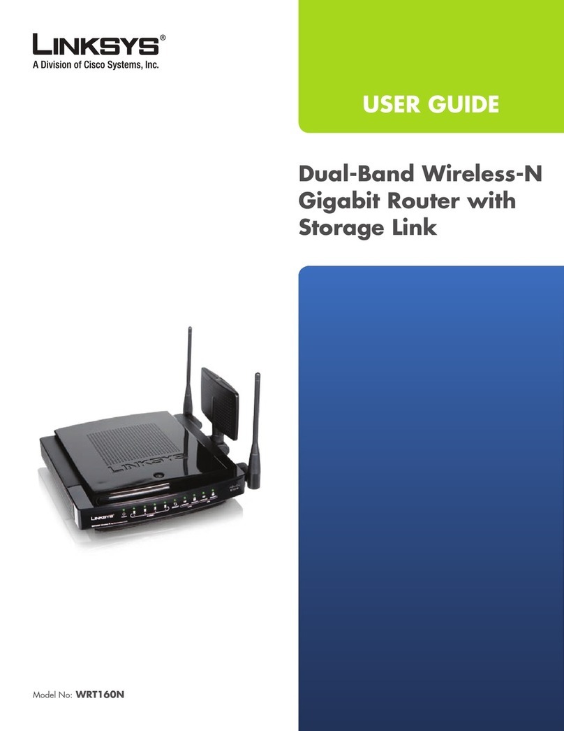Linksys WRT160N - Wireless-N Broadband Router... User manual