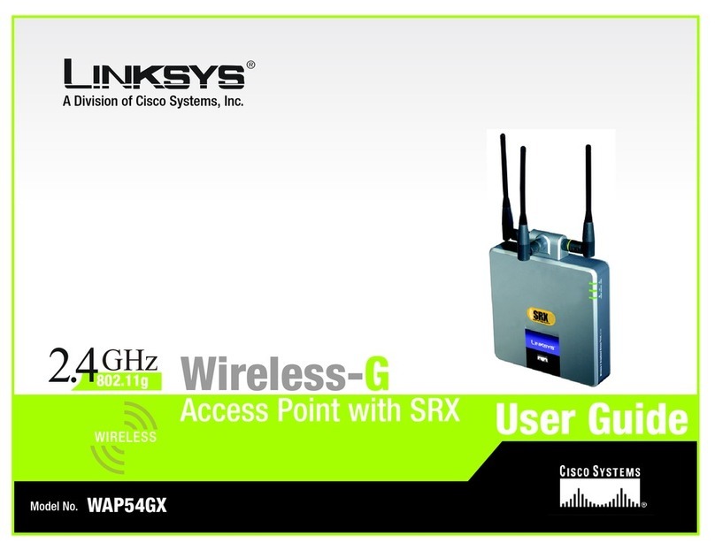Linksys WAP54GX User manual Linksys WAP54GX User manual