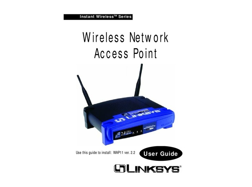 Linksys WAP11 v2.2 User manual Linksys WAP11 v2.2 User manual